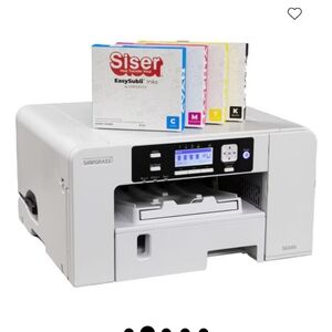 Sawgrass never opened box sublimation machine with ink and paper I paid $799.99